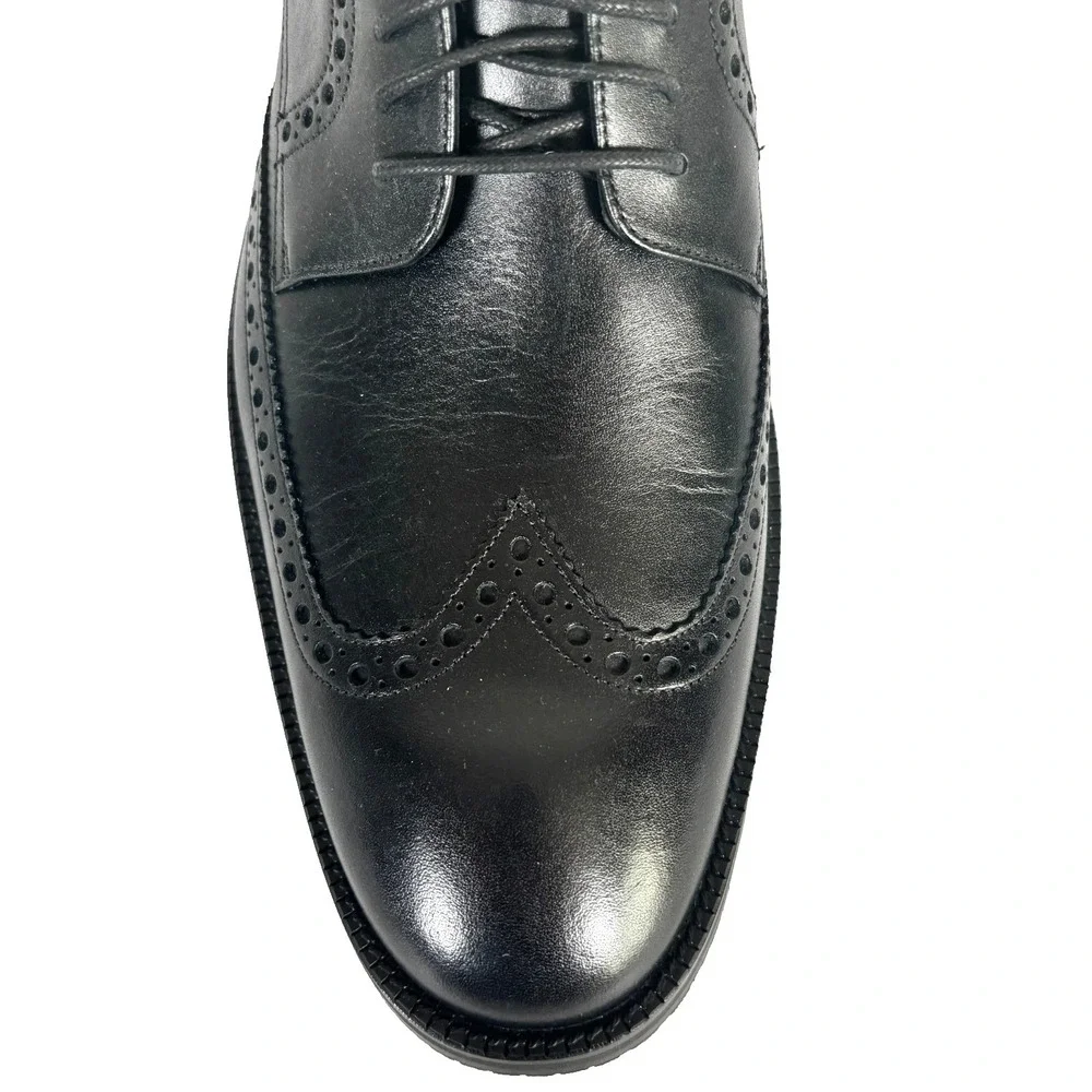 Cole Haan Modern Essentails Wingtip Oxford Dress Shoe‎ Waterproof Mens 13M Black
